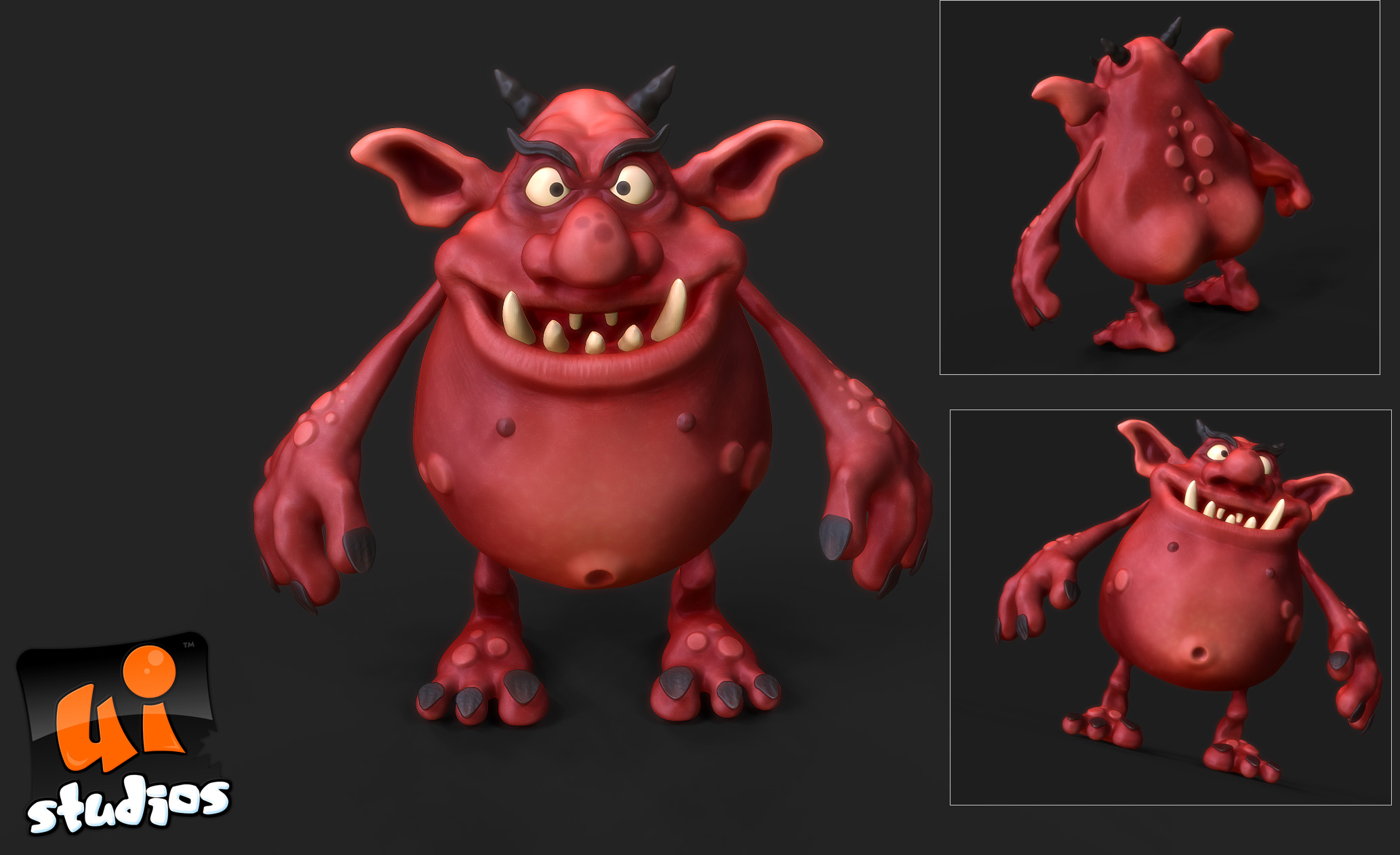 Creating a Cartoon Creature in zBrush 4R7