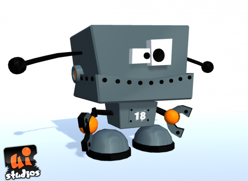 3D Cartoon Robot