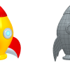 Toy Rocket - Image 2