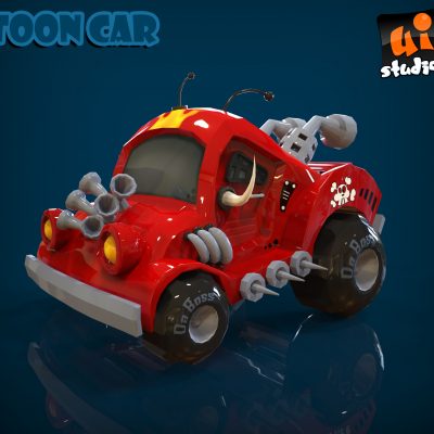 3D Cartoon Car