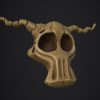 Alien Scull - Free 3D Model